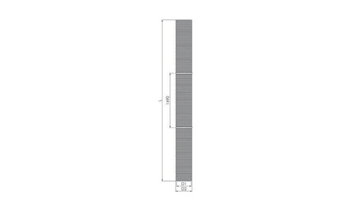 [FCS102] Tricox PP flexibilis cső, Ø60 mm, 25 fm-es tekercsben, kartondobozban