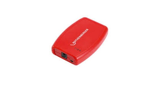 [1000000539] Rothenberger Red Box, Data Viewer szoftver, csatlakozó kábelek és külső tápegység