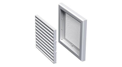 [MV-100-S] Vents MV 100 s Műanyag Szellőzőrács Csőcsatlakozó Nélkül