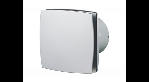 [125-LD-ALU-MATT] Vents 125 LD Zárt előlappal szerelt dekor ventilátor (alu matt)