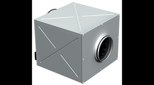 [KSD-315-S] Vents KSD 4E 315s Hangszigetelt Csatornaventilátor Horganyzott Acélházban Erősebb Motorral