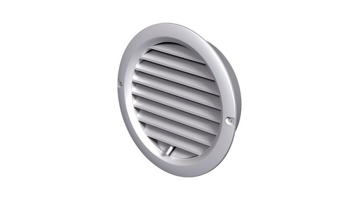 [MV-150-BVRD] Vents MV 150 bVRD Kerek Szellőzőrács Szabályozható Zsaluval, Állítható Csőcsatlakozóval Fehér