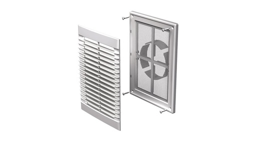 [MV-126VD] Vents MV 126VD Műanyag Szellőzőrács Állítható Csőcsatlakozóval Vízszintes Rácsozással