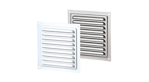 [MVM-125-SA] Vents MVM 125 SA Fém Szellőzőrács Szúnyoghálóval