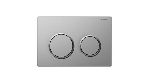[115.085.KN.1] Geberit Omega20 működtető nyomólap matt króm / fényes króm / matt króm