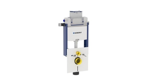 [110.010.00.1] Geberit Kombifix WC szerelőelem fali WC részére 98 cm, fentről/elölről működtethető, Omega öblítőtartállyal