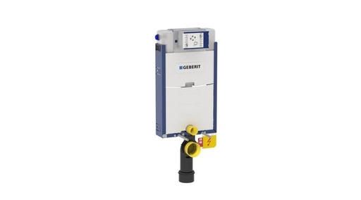 [110.020.00.1] Geberit Kombifix WC szerelőelem fali WC részére 112 cm, elölről működtethető, Omega öblítőtartállyal