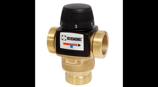 [31702100] Esbe VTA572 Termosztatikus keverőszelep 20-55°C padlófűtésre 1"  kvs 4,5