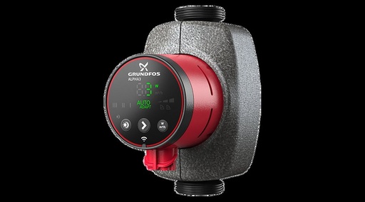 [98890853] Grundfos ALPHA3 25-60 N 180 Keringetőszivattyú Rozsdamentes Ház