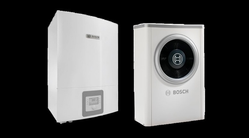 [8731750132] Bosch Compress 6000 AW-13t+AWB 13-17 Levegő-víz hőszivattyú 13 kW, 3 F