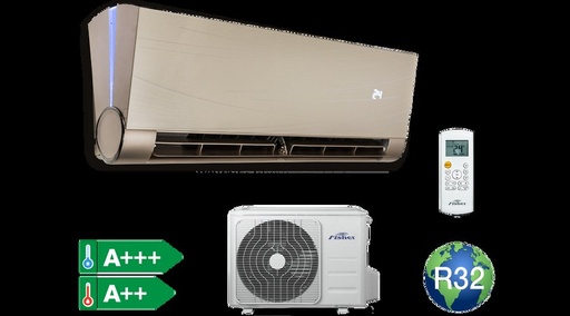 [FSAUIF-Art-93AE3-G] Fisher Art FSAUIF-Art-93AE3-G Arany oldalfali split klíma csomag 2,6 kW