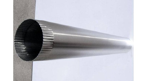 [AL1301000] Alu Füstcső 130/1000 mm