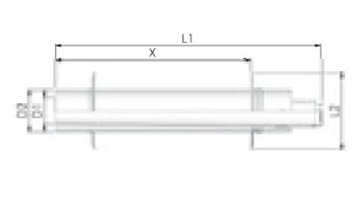 [7373232] Viessmann PPs/Alu parapet 60/100mm 2db takaró lemezzel
