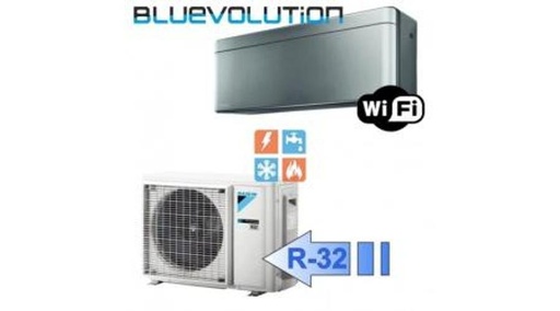 [FTXA50CS/RXA50B] Daikin FTXA50CS/RXA50B Stylish oldalfali split klíma csomag szürke 5 kW