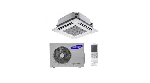[AC140RXADKG/AC140RN4DKG/EU] Samsung Wind-Free AC140RXADKG/AC140RN4DKG/EU 4-utas Kazettás Split Klíma csomag 14,0 kW