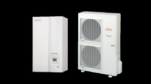 [WSYK160DG9/WOYK112LCTA] Fujitsu Waterstage HP 11/3F WSYK160DG9/WOYK112LCTA split hőszivattyú 10,8 kW