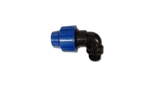 [kpem253/4kmköny] KPE könyök műanyag KM 25-3/4"