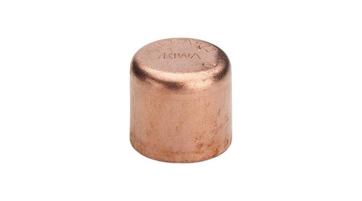 [42ku] Réz forrasztható záró kupak 42mm