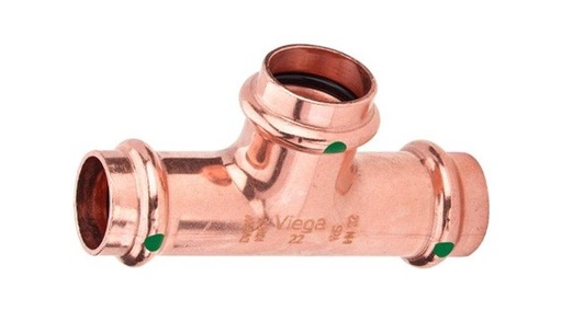 [vf291969] Réz Profipress egál T-idom 22mm