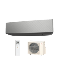[ASYG07KETAB / AOYG07KETA] Fujitsu Design 2020 ASYG07KETAB/AOYG07KETA oldalfali inverteres klíma 2 kw Silver X Dark gray