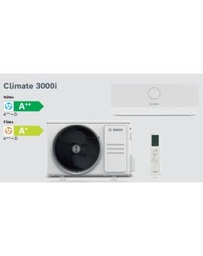 [CL3000i26E] Bosch Climate 3000iU W CL3000i26E Inverteres Split klíma csomag 2,6 kW