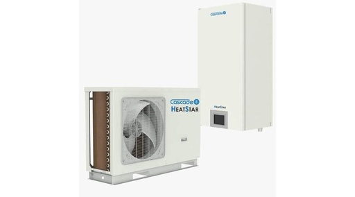 [CRS-CQ6.0Pd/NhH2-E] Cascade HeatStar CRS-CQ6.0Pd/NhH2-E 6,0 kW osztott hőszivattyú 1 fázis