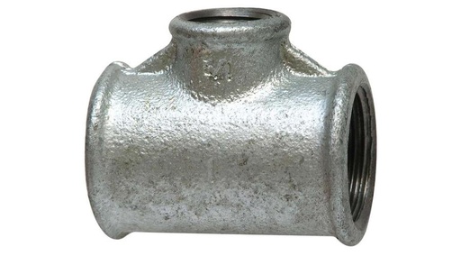 [hszt54154] Horganyzott szűkített T-idom 5/4"-1"-5/4"