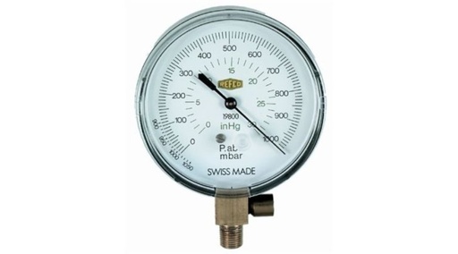 [9882473] REFCO 19800-SV Vákuummérő biztonsági szeleppel