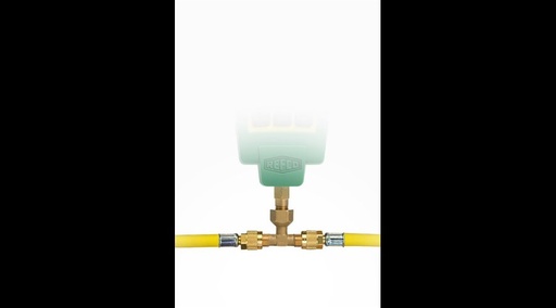 [4687845] REFCO REF-VAC-T T-idom vácuum mérőhöz 3x1/4" SAE O-gyűrűvel