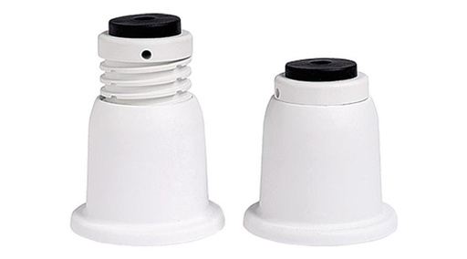 [KLÍMATARTÓLÁB2] Klímatartó Láb Rezgéscsillapító Gumibakkal (fehér 325 kg-ig) 100mm-130mm 9898-042-08 (4 db-os szett!)