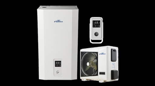 [FHF-WHS-081CE3] Fisher e-HeatR FHF-WHS-081CE3 1 fázisú levegő-víz hőszivattyú 8 kW
