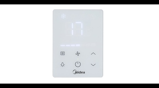 [​KJRP-75A/BK-E] Midea ​KJRP-75A/BK-E távirányító parapetes fan-coilhoz