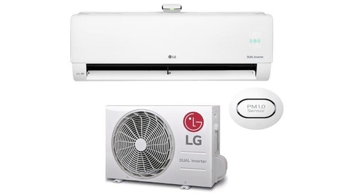 [AP12RK] LG Dual Cool&Pure AP12RK oldalfali split klíma csomag 3,5 kW