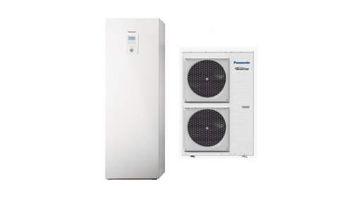 [WH-UD12HE5/WH-ADC1216H6E5C] Panasonic KIT-ADC12HE5C Aquarea All In One High Performance osztott levegő-víz hőszivattyú HMV tartállyal, 1 fázisú, 12 kW