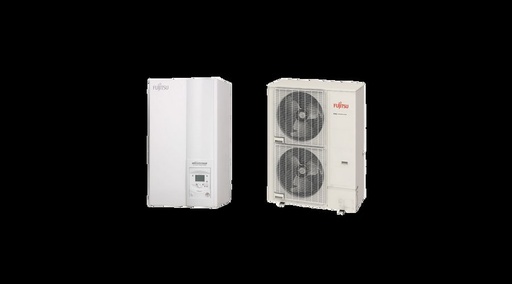 [WSYG160DJ6/WOYG160LJL] Fujitsu Waterstage SHP 16 / 1F Super High Power (WSYG160DJ6 / WOYG160LJL) 1 fázisú osztott levegő-víz hőszivattyú 16 kW