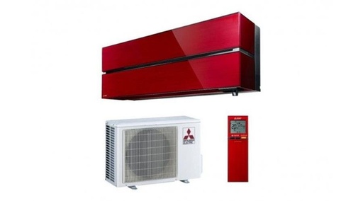 [MSZ-LN50VG2R/MUZ-LN50VG2] Mitsubishi MSZ/MUZ-LN50VG2R Diamond (rubint piros) oldalfali split klíma csomag 5 kW