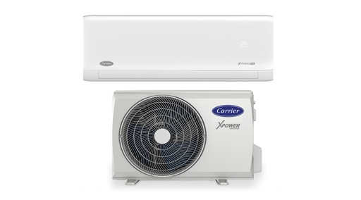 [42QHG012D8SHR2/38QHG012D8SHR] Carrier XPower ION 42QHG012D8SHR2/38QHG012D8SHR oldalfali split klíma csomag 3,5 kW