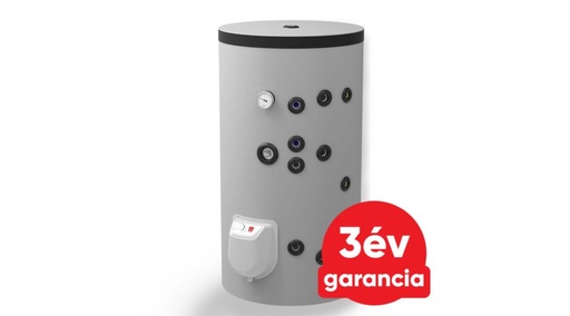 [231717302S150] ELDOM Green Line S2 150 álló indirekt HMV tartály (150 liter / 2 hőcserélő / 3 kW elektromos fűtőbetét)