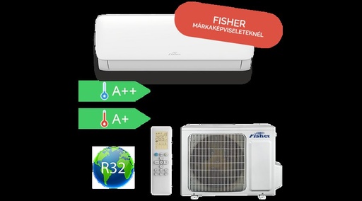 [FSAIF-SP-91AE3] Fisher Special Edition FSAIF-SP-91AE3 oldalfali split klíma csomag 2,65 kW