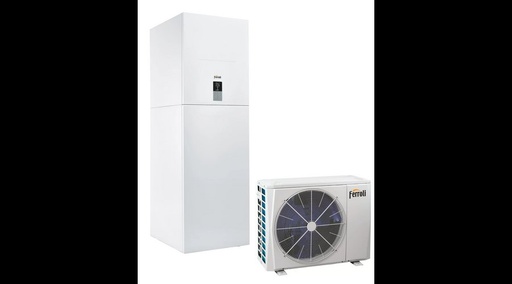 [70XHUCSWA] Ferroli Omnia ST 3.2 HI6 12T 3 fázis 12 kW hőszivattyú 240 l HMV tárolóval