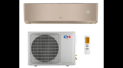 [CH-S12FTXAL2-GD] C&H RAC SUPREME CONTINENTAL CH-S12FTXAL2-GD oldalfali split klíma csomag 3,5 kW (Arany)