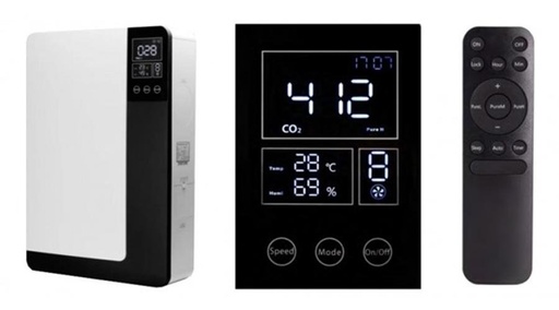 [FISHER F-ERVQ-B150CO2-I] Fisher kétcsöves hővisszanyerős szellőztető 150 m3/h