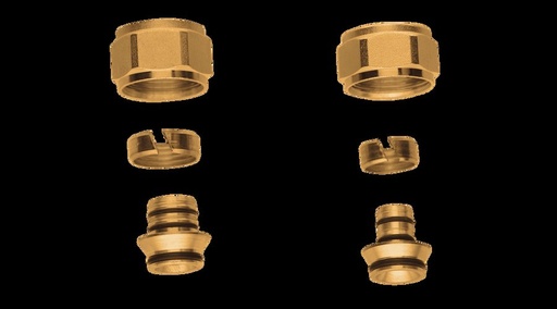 [PMF02-16] COMPUTHERM PMF02-16 Csatlakozóidom műanyag csőhöz