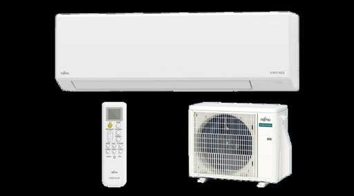 [ASEH09KLTA/AOEH09KLTA] Fujitsu AIRSTAGE ASEH09KLTA/AOEH09KLTA oldalfali split klíma csomag 2,5 kW