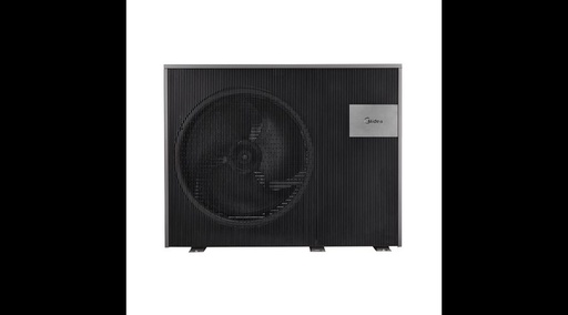 [MHC-V12WD2RN7-BER90] Midea MHC-V12WD2RN7-BER90 Nature monoblokkos M-Thermal hőszivattyú (R290, 12 kW, 1 fázis, fűtőbetét 3 kW, fekete)