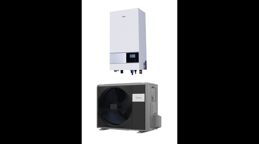 [MHA-V16W/D2N8-B2H2] Midea MHA-V16W/D2N8-B2H2 M-Thermal osztott hőszivattyú (R32, 16 kW, 1 fázis, fekete)