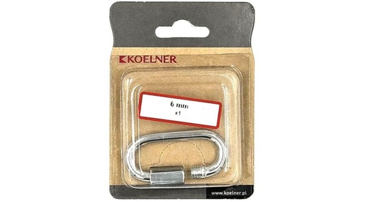 [05333] Koelner B-IN-OSKR-08 ....DIN56926A Csavaros szem 8 mm, (1 db/Bliszter;16 db/dob.)