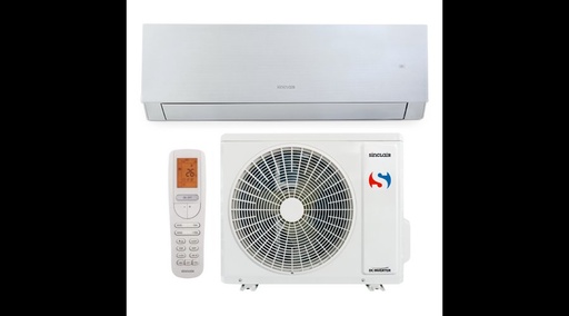 [SIH-12BIMS/SOH-12BIM] Sinclair Marvin SIH-12BIMS/SOH-12BIM oldalfali split klíma csomag 3,5 kW (ezüst)