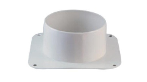 [3.022032] immergas Ø 100 mm-es, fali csatlakozó idom C9X rendszerhez