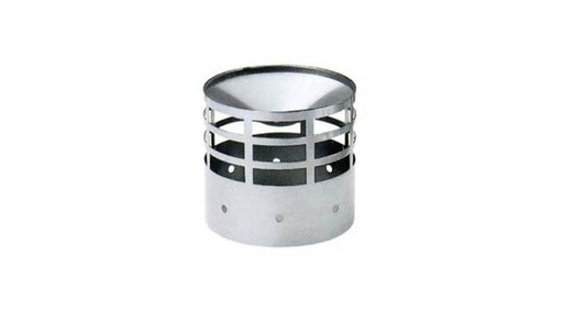 [3318027] Ariston Madárvédő idom, Ø80 mm, (INOX)